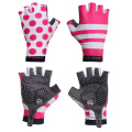 Women Half-Finger Nylon Bike Gloves Cycling Gloves